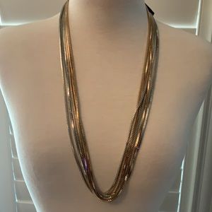 Bay Studio Women’s Necklace in Silver and Gold.